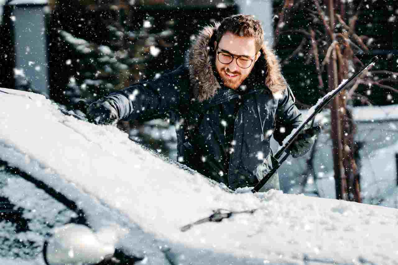 alzar limpiaparabrisas cuando nieva