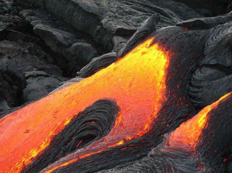 lava de volcán