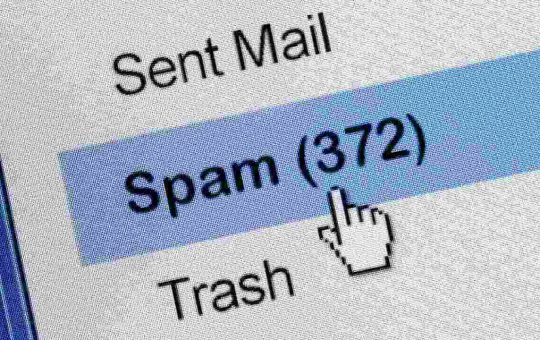 mensajes spam